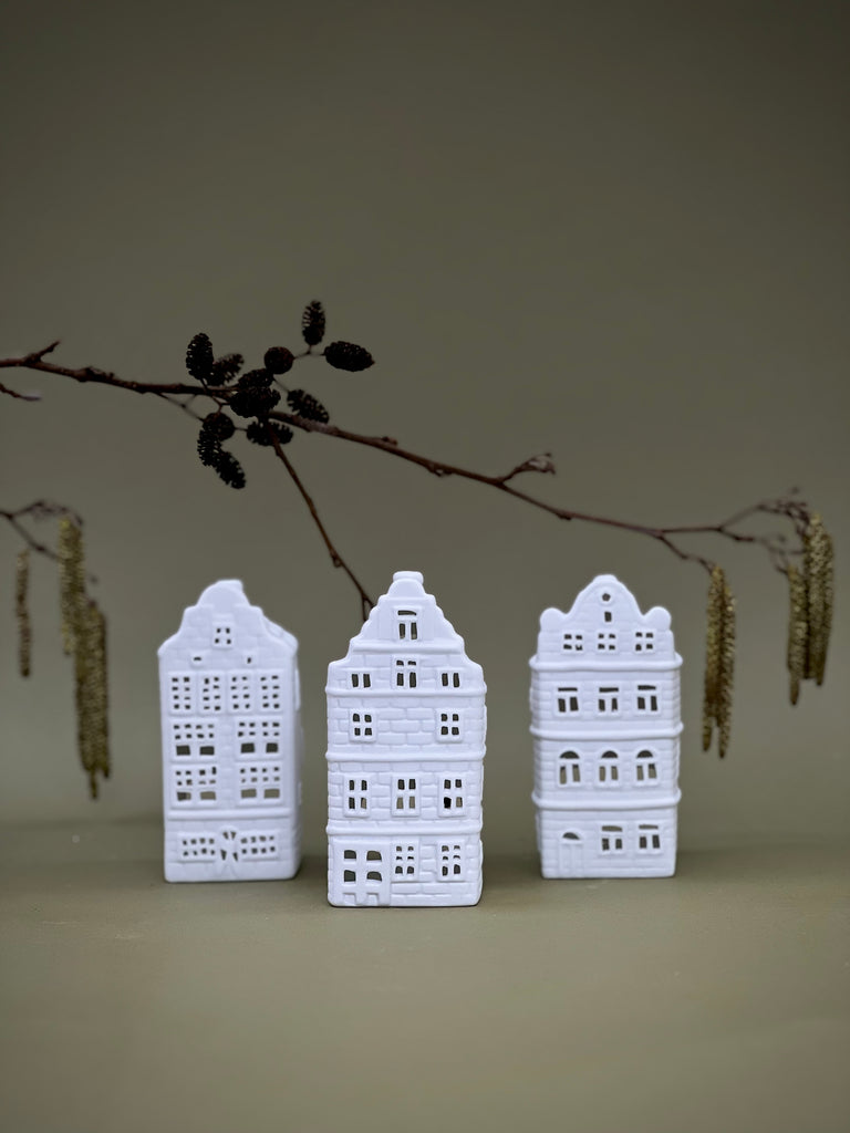 &Klevering | Grachtenpand Theelichtje