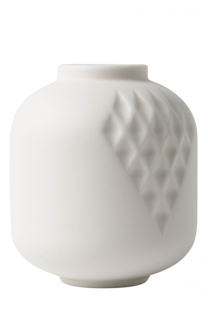Blauw Vouw Matt White Mini Vase (empty) | SALE