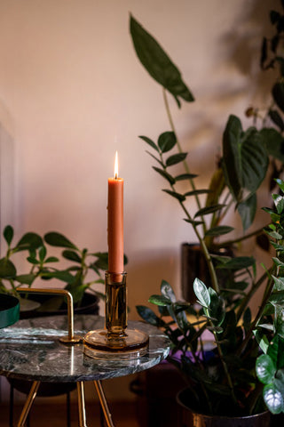 Broste Petra glass candleholder