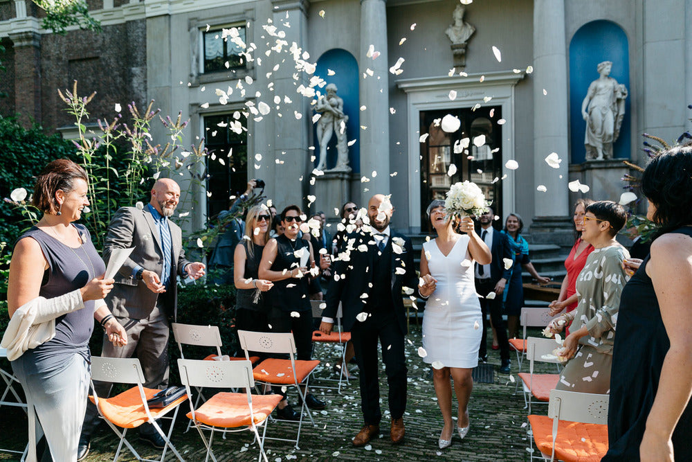 Wedding on the Amsterdam canals