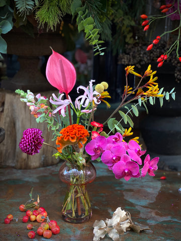 Wild Penny Bun  | Vase only & Flower Set