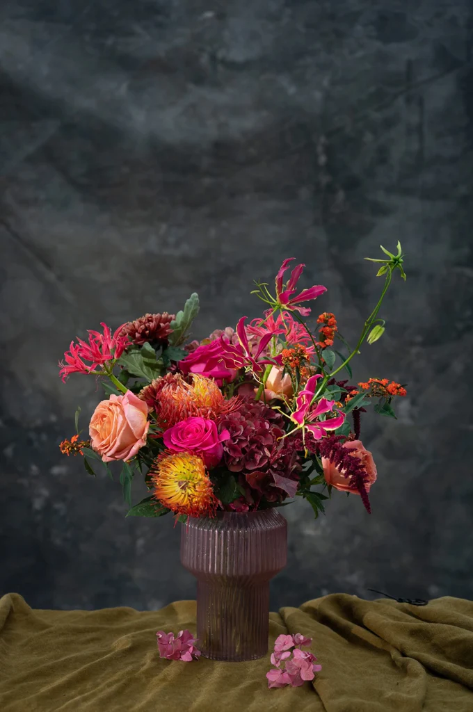 Gemengde bloemenboeketten