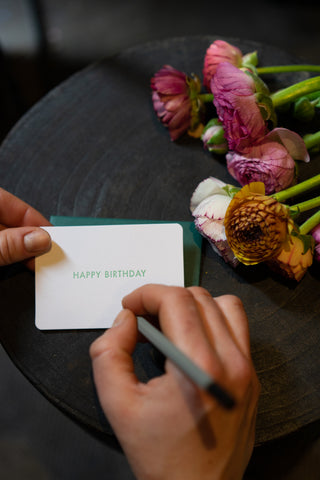 Handwritten Mini Card | Happy Birthday