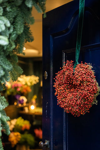 Rosehip mini wreath