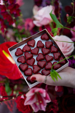 Handmade heart chocolate bonbons | Starting from;