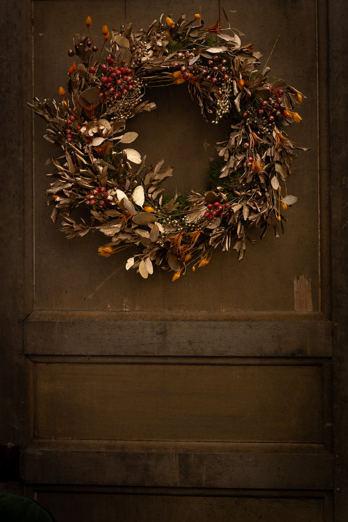 Oud Goud Kerstkrans thumbnail