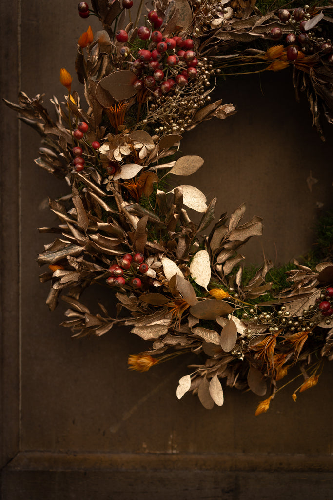 Oud Goud Kerstkrans thumbnail